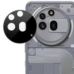 Per Nothing Phone 3a Pro 5G IMAK Pellicola in vetro per obiettivo fotocamera posteriore Versione nera