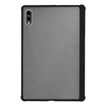 Per Samsung Galaxy Tab S9+ X810 Custodia per tablet PC in acrilico satinato con slot per penna (nero)