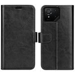 Per Asus ROG Phone 9 / 9 Pro R64 Texture Custodia in pelle con flip orizzontale (nero)