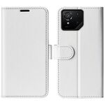 Per Asus ROG Phone 9 / 9 Pro R64 Texture Custodia in pelle con flip orizzontale (bianco)