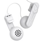 Per Meta Quest 2/3 Cuffie indipendenti Fascia Altoparlante ad alta potenza Accessorio VR (Bianco)