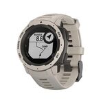Per Garmin Instinct 22mm Kalebol cinturino in silicone con fibbia in acciaio (bianco tundra)