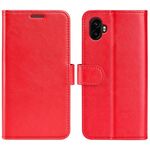 Custodia in pelle con flip orizzontale per Samsung Galaxy Xcover 7 Pro R64 (rossa)