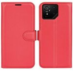 Per Asus ROG Phone 9 / 9 Pro Custodia in pelle con supporto orizzontale con texture Litchi (rosso)