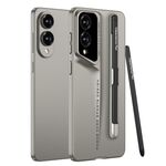 Per Samsung Galaxy S25 Edge 5G GKK Blade Custodia per telefono ultrasottile a copertura totale con penna (oro)