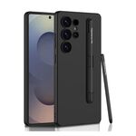 Per Samsung Galaxy S25 Ultra 5G GKK Custodia per telefono ultrasottile all-inclusive con penna (nero)
