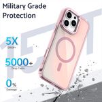 Per iPhone 15 Plus Plating Gradient Discolor MagSafe Custodia per telefono con supporto (blu)