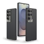 Per Samsung Galaxy S25 Ultra 5G GKK Custodia per telefono PC con obiettivo in scala ultrasottile e tutto compreso (nero)