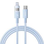 Cavo di ricarica rapida Baseus Display 20W Type-C a 8 pin, lunghezza: 1 m (blu)