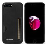 Per iPhone 7 Plus / 8 Plus Forwenw F5 Series Integrated Card Bag Custodia per telefono (nero)
