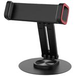 JMARY MK63 Supporto per tablet da tavolo con base girevole a 360 gradi pieghevole