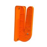 Trituratore di tessuti a parete Strumento di taglio semplice per uso domestico (arancione)