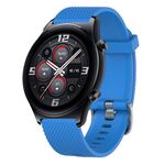 Per Huawei Watch 3 Cinturino per orologio in silicone testurizzato con diamanti da 22 mm (blu notte)