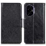 Custodia per telefono in pelle con texture Nappa per Honor 400 (nera)