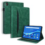 Per Lenovo Tab K10C / E10C Business Custodia antiurto orizzontale in pelle per tablet (verde)