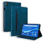 Per Lenovo Tab K10C / E10C Business Custodia antiurto orizzontale in pelle per tablet (blu)