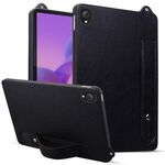 Per Lenovo Tab K10C / E10C Custodia in TPU con cinturino per tablet (nero)