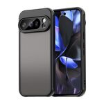 Per Google Pixel 10 Pro Fan Dun Series TPU Hybrid PC Custodia per telefono glassata (nero)