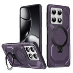 Per Xiaomi 14T Custodia per telefono con supporto MagSafe satinato (viola)
