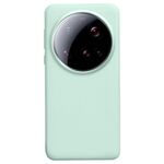 Per Xiaomi 15 Ultra Liquid Silicone Custodia antiurto per telefono (verde menta)
