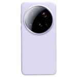 Per Xiaomi 15 Ultra Liquid Silicone Custodia antiurto per telefono (viola chiaro)