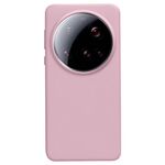 Per Xiaomi 15 Ultra Liquid Silicone Custodia antiurto per telefono adatta alla pelle (rosa)