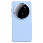 Per Xiaomi 15 Ultra Liquid Silicone Custodia antiurto per telefono adatta alla pelle (azzurro)