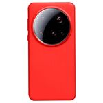 Per Xiaomi 15 Ultra Liquid Silicone Custodia antiurto per telefono (rosso)