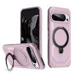 Per Google Pixel 9 Pro Custodia per telefono con supporto MagSafe satinato (rosa)