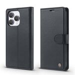 Per iPhone 12 Pro Max Forwenw F6 Series Custodia in pelle RFID per telefono (nero)