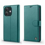 Per iPhone 12 mini Custodia per telefono in pelle RFID Forwenw F6 Series (verde)
