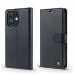 Per iPhone 12 mini Custodia per telefono in pelle RFID Forwenw F6 Series (nera)