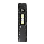 Mini torcia portatile per autodifesa a tre luci con clip per penna (DT007)