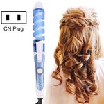 Strumento per lo styling dei capelli, bigodino per capelli, ferro arricciacapelli a spirale (blu)