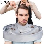 3 pezzi fai da te taglio capelli mantello ombrello capo salone barbiere creativo grembiule