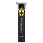 Tagliacapelli elettrico per capelli VGR Retro Oil Push Tagliacapelli elettrico intagliato bianco Tagliacapelli elettrico USB professionale per parrucchiere