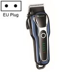 Surker SK-803 Tagliacapelli LCD ad alta potenza Plug-in Clippers elettrici a doppio uso (blu)