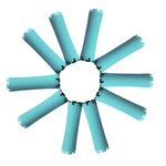 3 set parrucchiere grande perm bar barra pera fiore riccio addensato per perm bar per parrucchieri (2 bar)