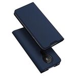 Custodia in pelle PU + TPU Flip orizzontale per Nokia 5.3 DUX DUCIS Skin Pro Series, con supporto e slot per schede (blu)