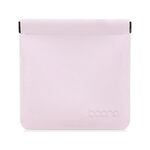2 PCS Baona Auricolare Data Cable Sacchetto di stoccaggio Mini Borsa auricolari portatili U Disco, Dimensioni: Piccolo (Taro Purple)