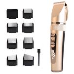BF-868 LCD Digital Display Electric Hair Clipper per bambini Bambini Adult Electric Dei clipper per capelli elettrici Set (oro)