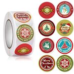 Adesivo sigillante per etichette decorative per regalo di Natale (HA048)