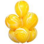 100 pz 10 pollici Agata Latex Balloon Balloon Festival di nozze Party Balloon decorativo (arancione)