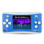 Console di gioco portatile retrò RS-1, LCD a colori da 2,5 pollici a 8 bit, giochi integrati da 152 tipi (blu)