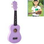 Strumento di illuminazione musicale per bambini Ukulele in tiglio HM100 da 21 pollici (viola)