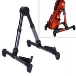 Supporto per strumento musicale con staffa per ukulele per violino verticale pieghevole semplice