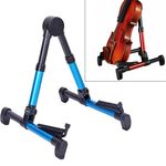 Supporto per strumento musicale con staffa per ukulele per violino verticale pieghevole semplice