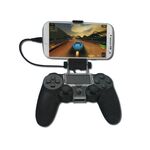 DOBE TP4-016 Supporto per morsetto OTG per smartphone per controller di gioco Sony PS4, adatto per telefoni fino a 6 pollici