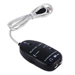 Interfaccia USB Cavo Guitar Link Registrazione PC / MAC (nero)
