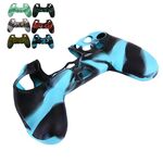 Custodia protettiva in silicone mimetico per controller PS4, consegna a colori casuali